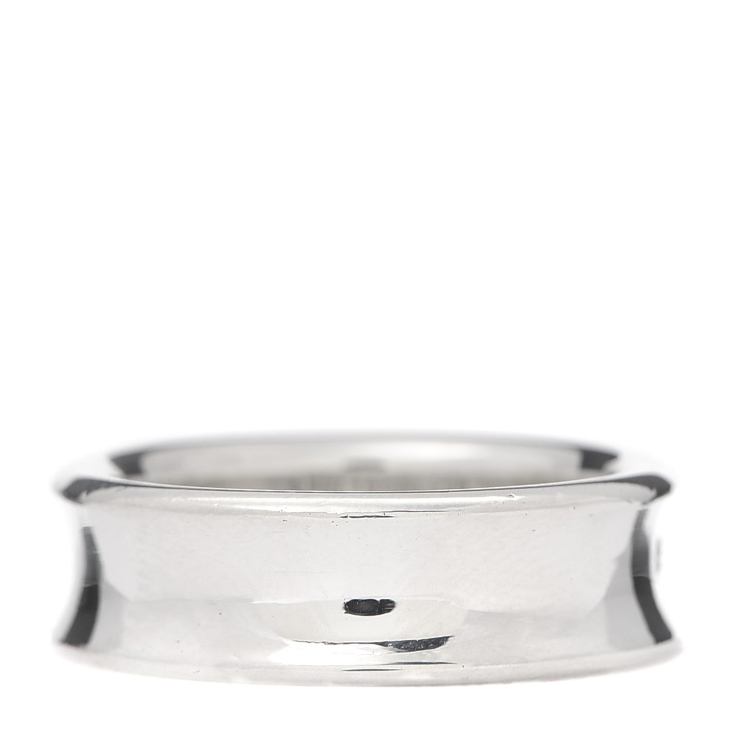 Tiffany Sterling Silver 1837 Band Ring 58 8.25 3 of 5