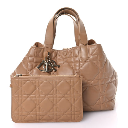 Christian Dior Calfskin Macrocannage Medium Toujours Tan 3 of 11