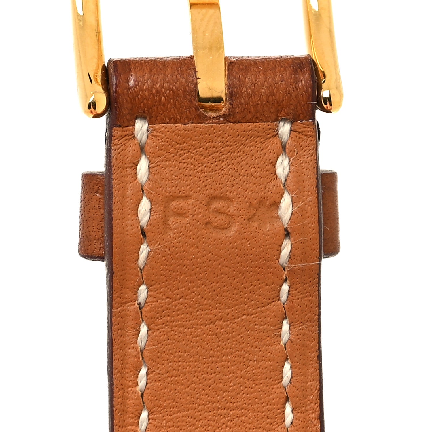 Hermes Swift Heure H Hour Watch PM Double Tour Strap Gold 4 of 6