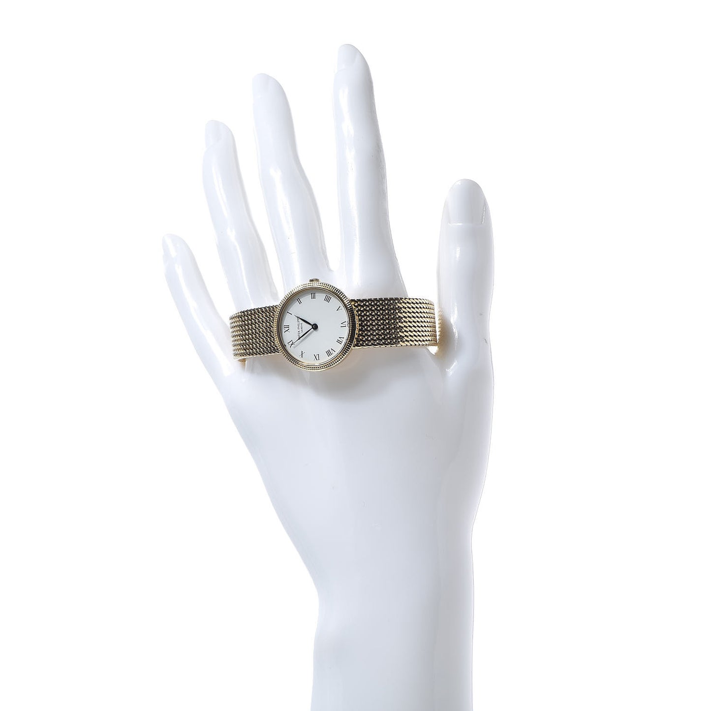 18K Yellow Gold 25mm Calatrava Quartz Watch 4819/5