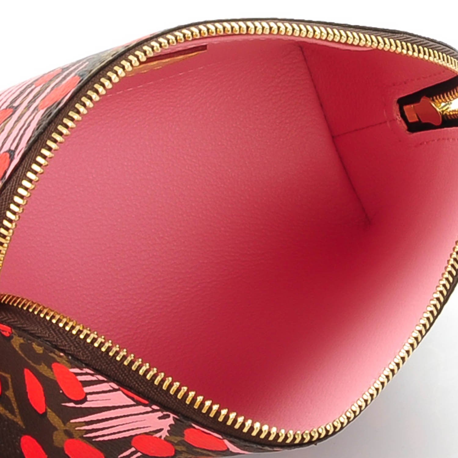Louis Vuitton Monogram Jungle Dots Cosmetic Pouch Sugar Pink Poppy 7 of 7