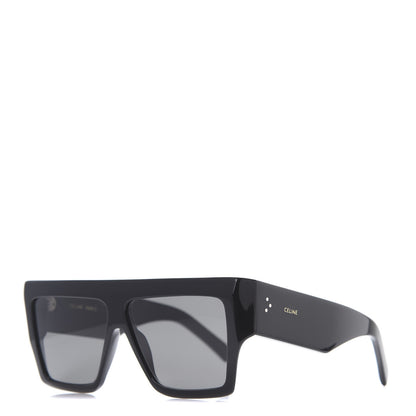 Celine Rectangular Sunglasses CL400921 Black 1 of 6