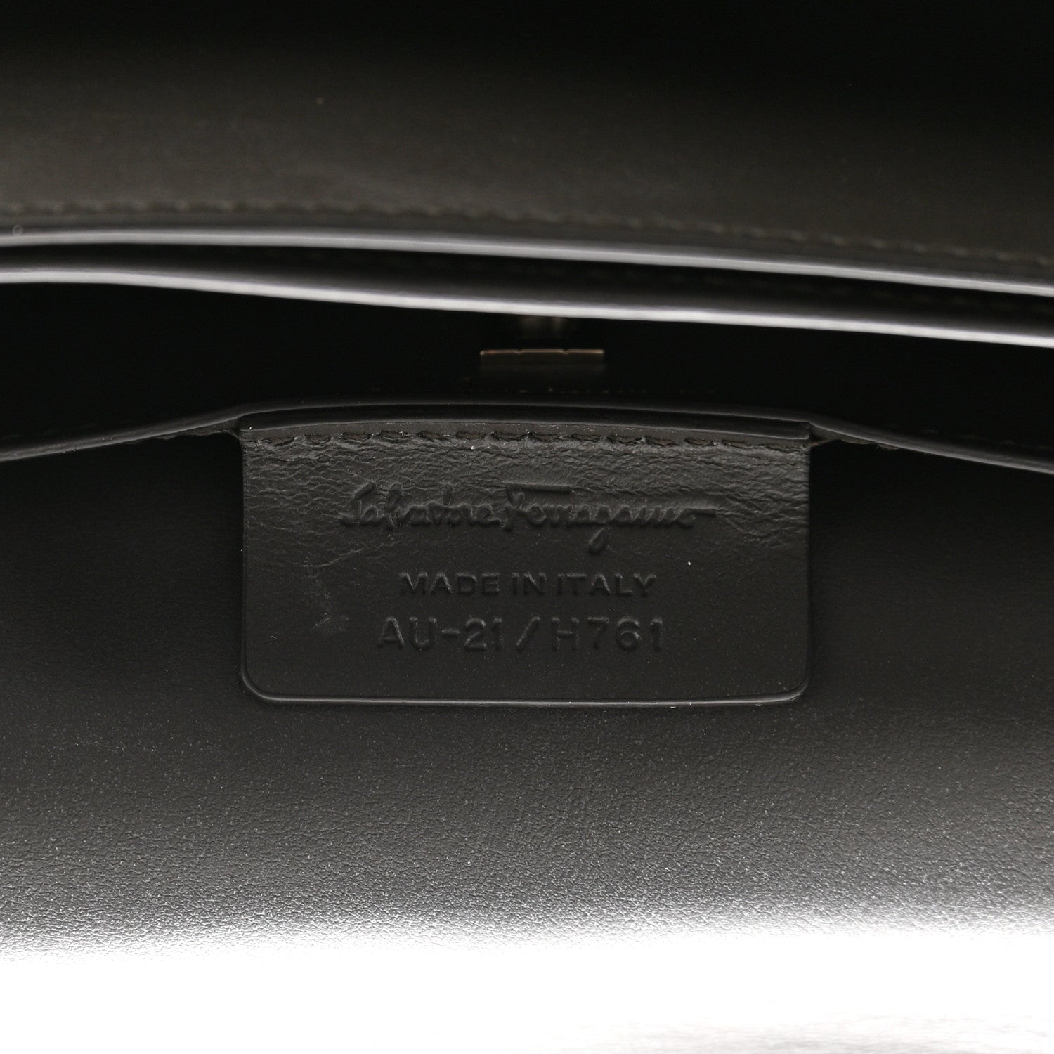 Salvatore Ferragamo Calfskin Suede Medium Margot Crossbody Grey 6 of 10