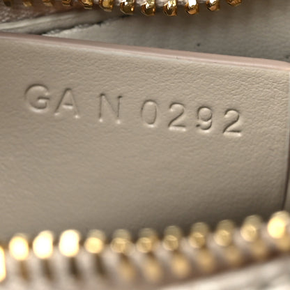 Givenchy Coated Canvas Logo 4G Embossed Small Moon Cut Out Shoulder Bag Natural Beige 7 of 9