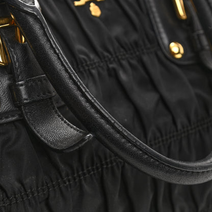 Prada Tessuto Nylon Gaufre Tote Black 15 of 16