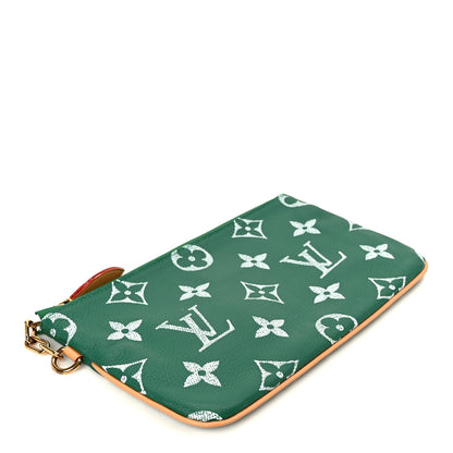 Louis Vuitton Calfskin Monogram Speedy P9 Bandouliere 50 Pochette Green 4 of 7