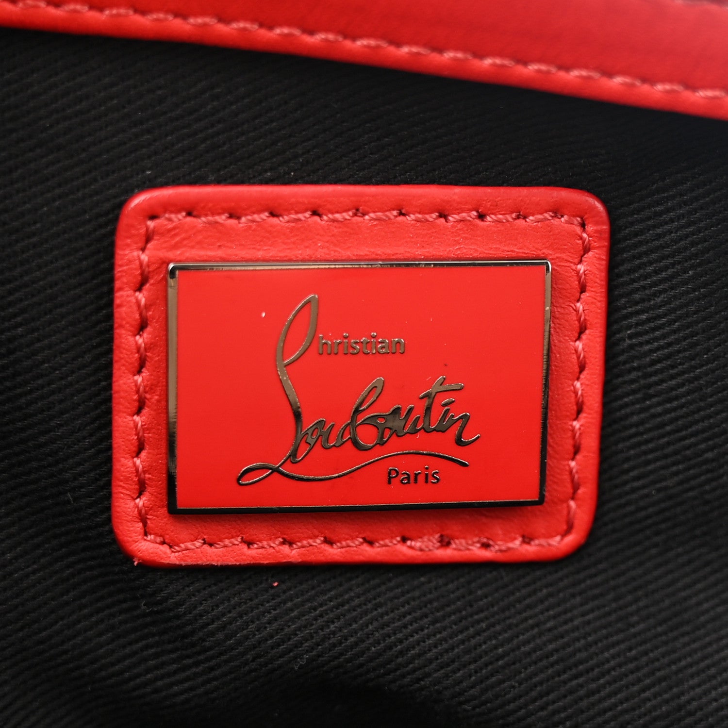 Christian Louboutin Suede Calfskin Aliosha Messenger Cappuccino Black 5 of 13
