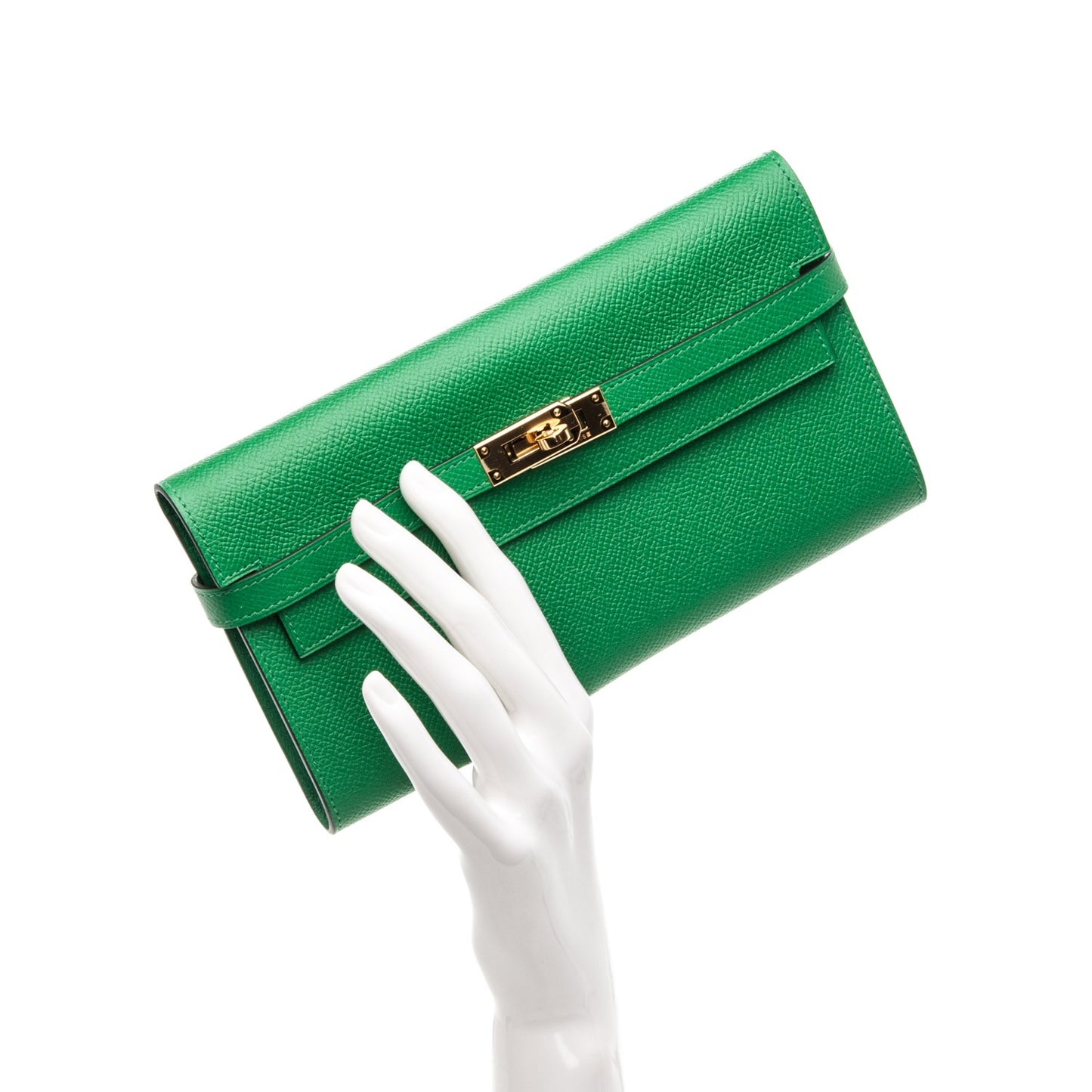 Epsom Kelly Longue Wallet Bambou