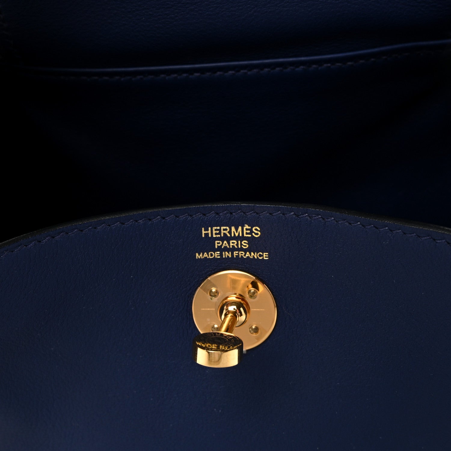 Hermes Swift Mini Lindy 20 Bleu Saphir 6 of 10