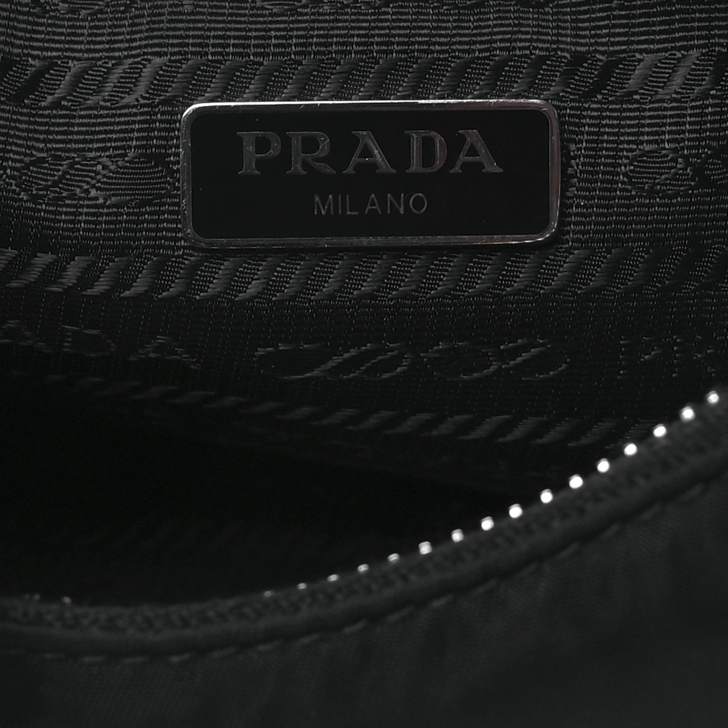 Re-Nylon Saffiano Re-Edition 2005 Shoulder Bag Black