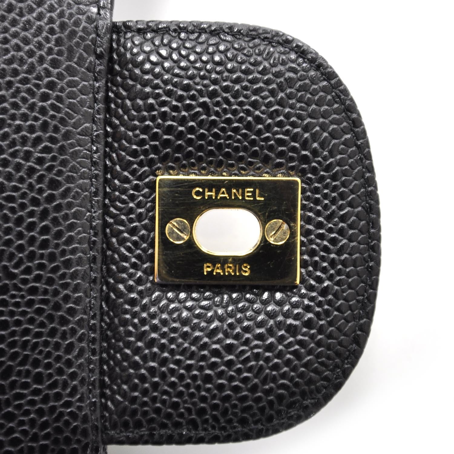 Chanel Caviar Jumbo Flap Black GHW 9 of 9