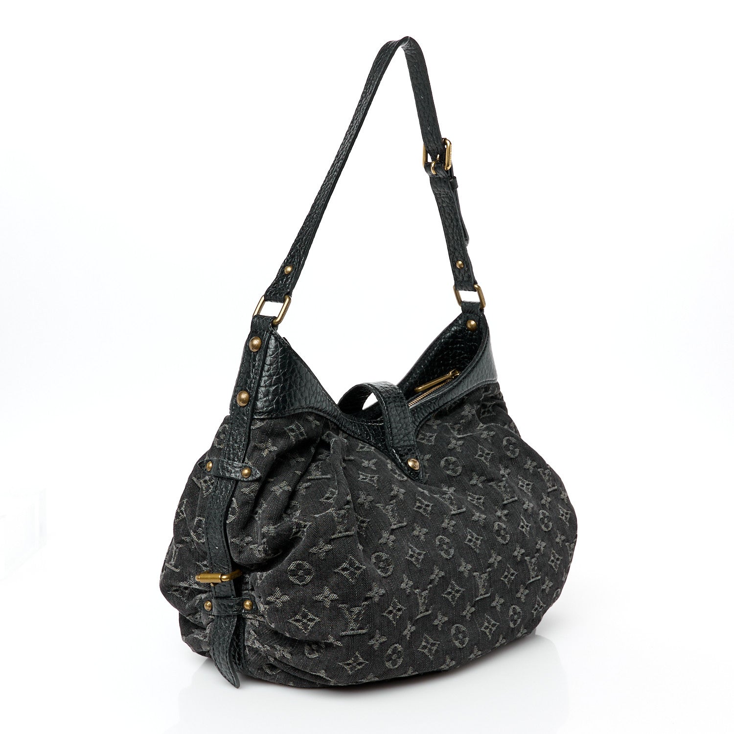 Louis Vuitton Denim Mahina XS Black 3 of 9