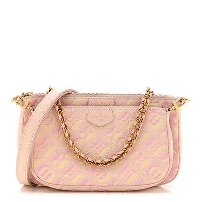 Louis Vuitton Empreinte Monogram Summer Stardust Multi Pochette Accessories Pink 1 of 11