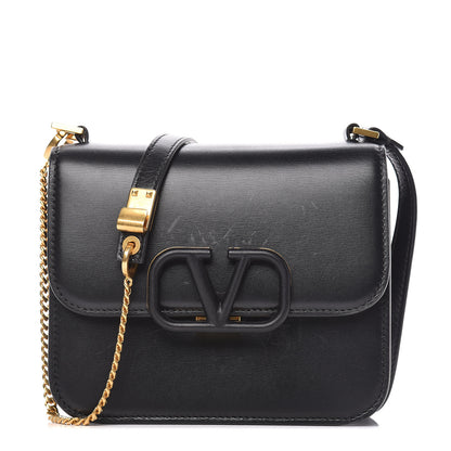 Valentino Garavani Smooth Calfskin Small VSling Shoulder Bag Black 1 of 15