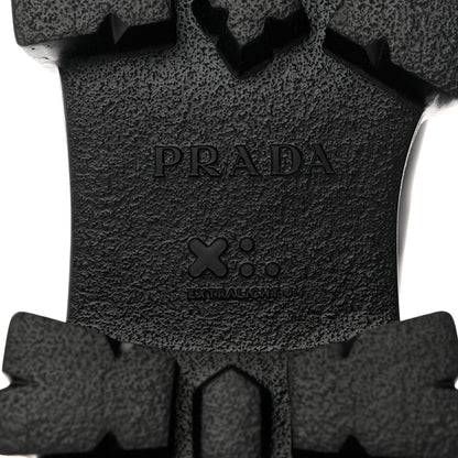 Prada Spazzolato Rois Mens Monolith Chelsea 55mm Ankle Boots 9.5 Black 8 of 8
