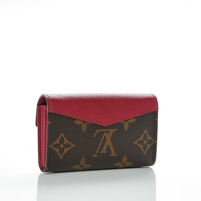 Louis Vuitton Monogram Sarah Multicartes Fuchsia 3 of 6