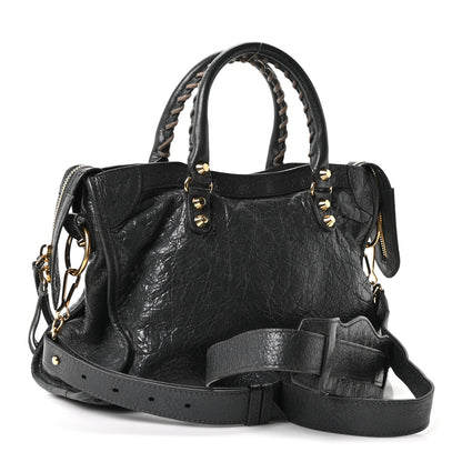 Balenciaga Agneau Classic Gold Hardware S City Gris Fossile 4 of 11