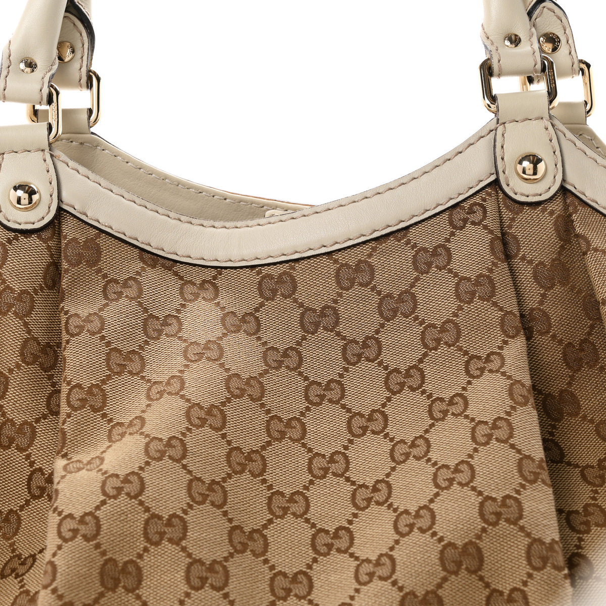 Gucci Monogram Large Sukey Tote Off White 8 of 10