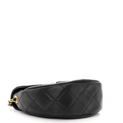 Chanel Caviar Quilted Small Messenger Flap Black 4 of 10