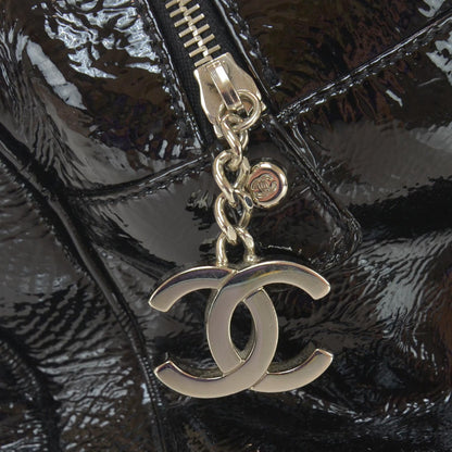 Chanel Patent Calfskin Large Luxe Ligne Tote Black 5 of 10