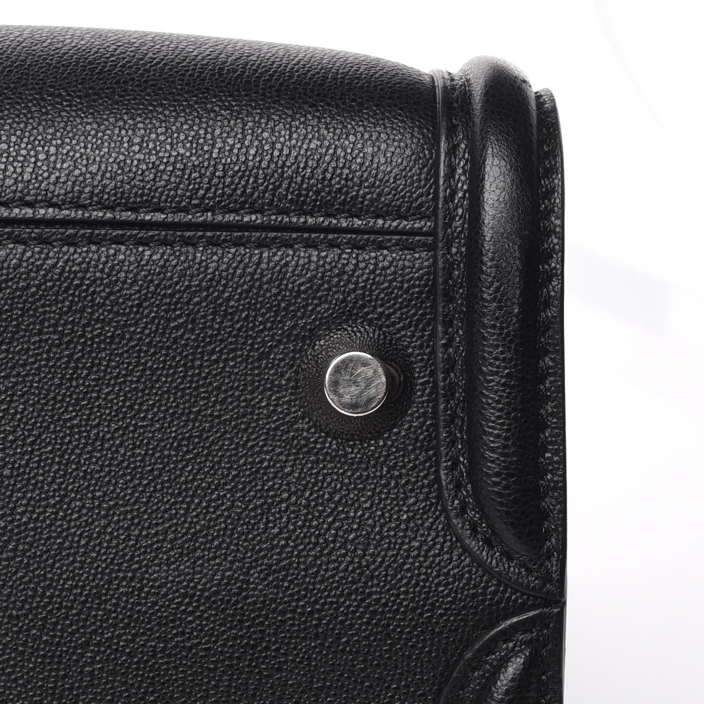 Calfskin Heroine Open Tote Black