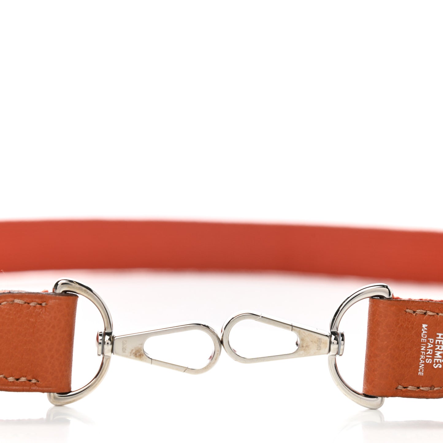 Toile Taurillon Clemence Shoulder Strap Potiron