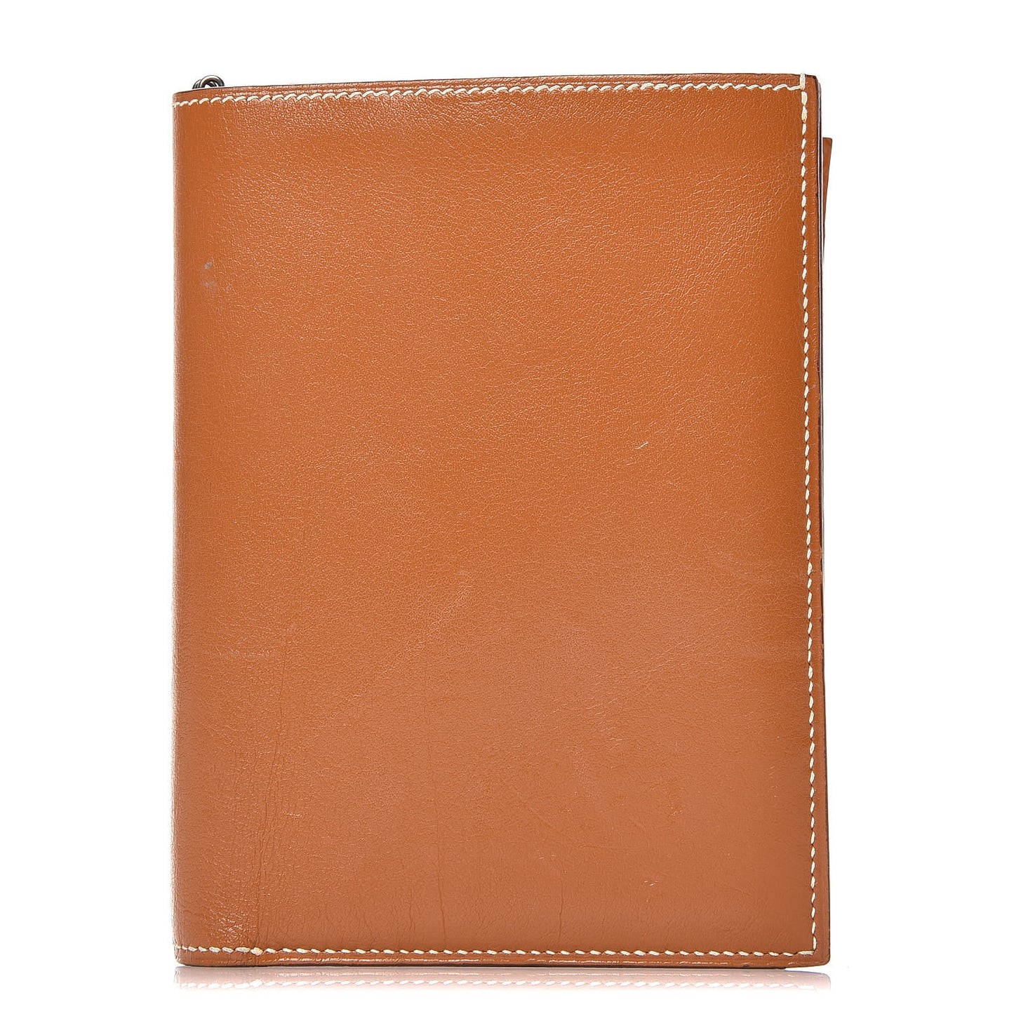 Chevre Passport Wallet Gold