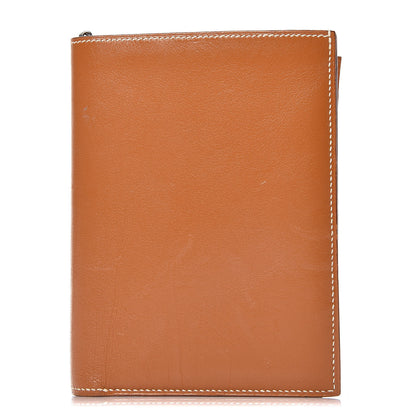 Hermes Chevre Passport Wallet Gold 1 of 16