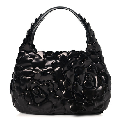 Valentino Garavani Nappa Atelier 03 Rose Edition Small Hobo Black 1 of 9