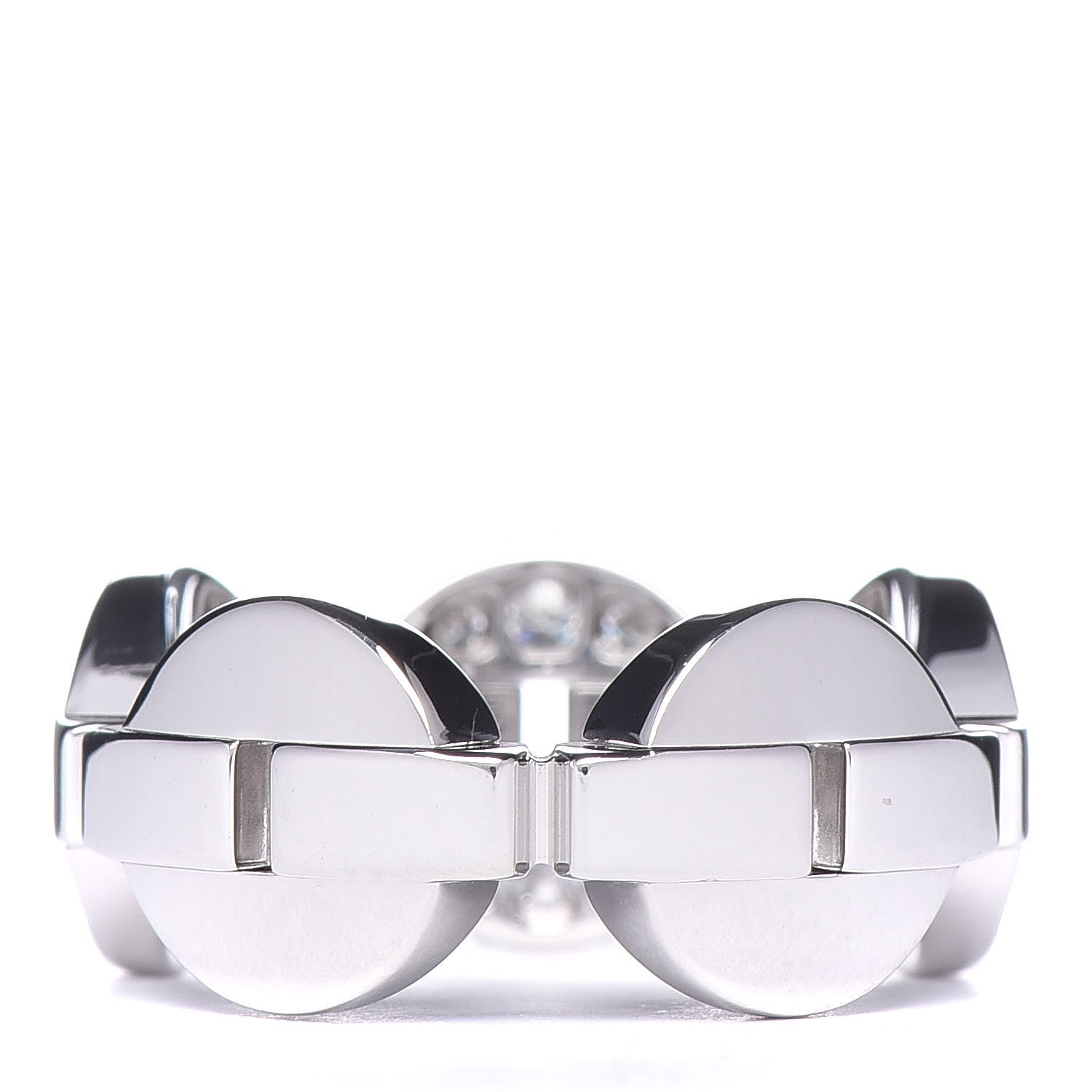 Cartier 18K White Gold Diamond Himalia Ring 50 5.25 3 of 5
