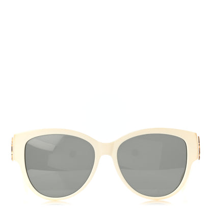 Saint Laurent SL M3 007 Sunglasses Ivory 3 of 4