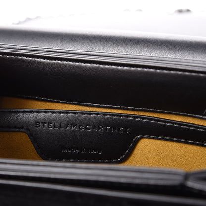 Stella McCartney Velvet Effect Medium Falabella Box Shoulder Bag Black 6 of 8