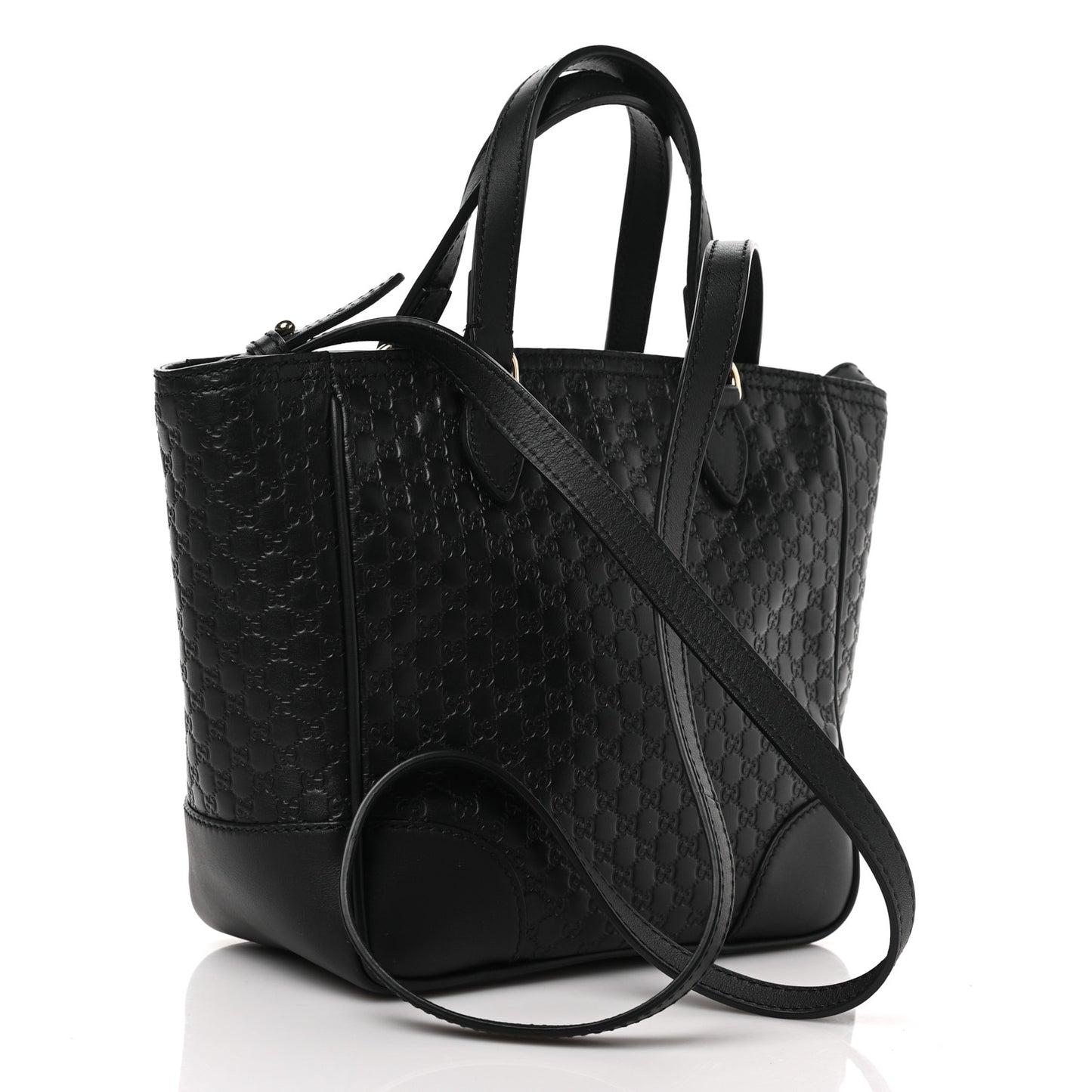 Microguccissima Small Bree Tote Black