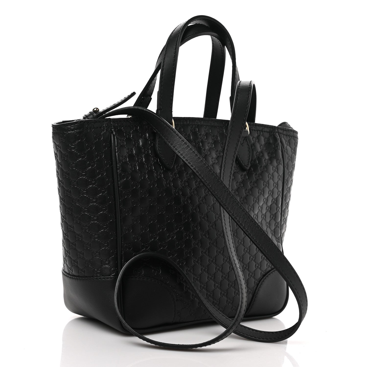 Gucci Microguccissima Small Bree Tote Black 3 of 9
