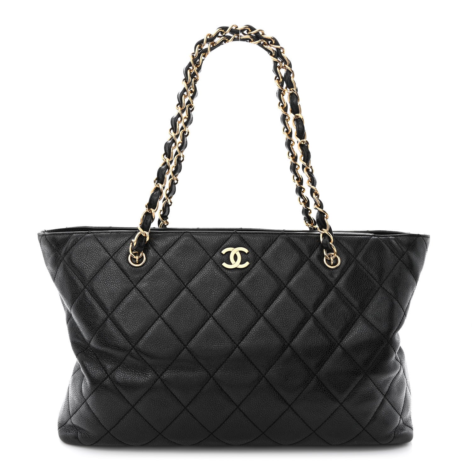 Chanel Caviar Quilted Shopping Tote Black 1 of 14