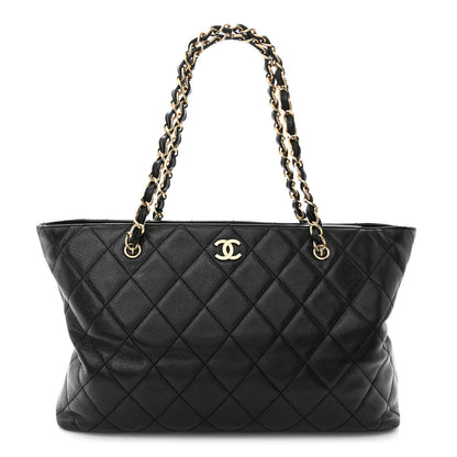 Chanel Caviar Quilted Shopping Tote Black 1 of 14