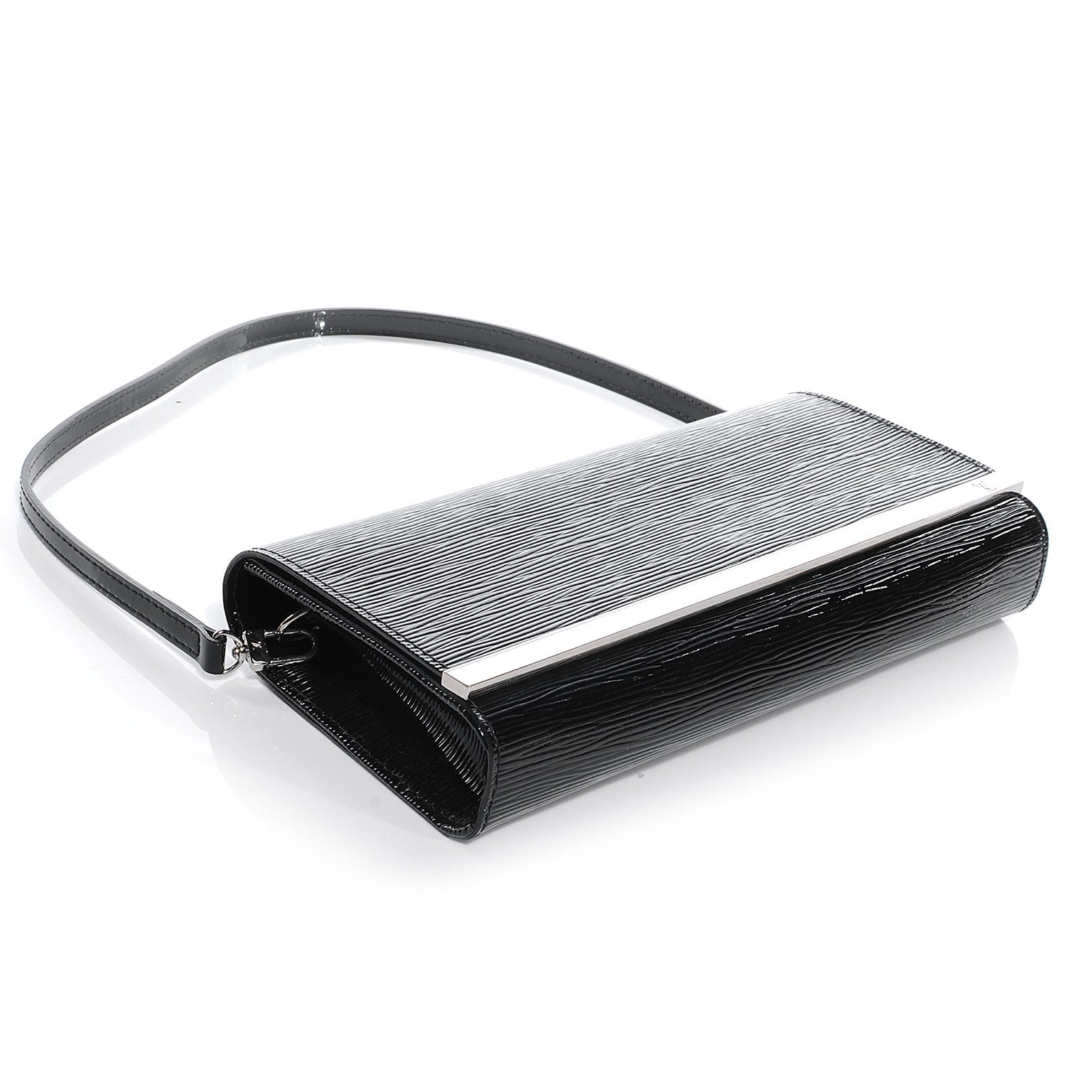 Louis Vuitton Electric Epi Sevigne Clutch Black 4 of 8