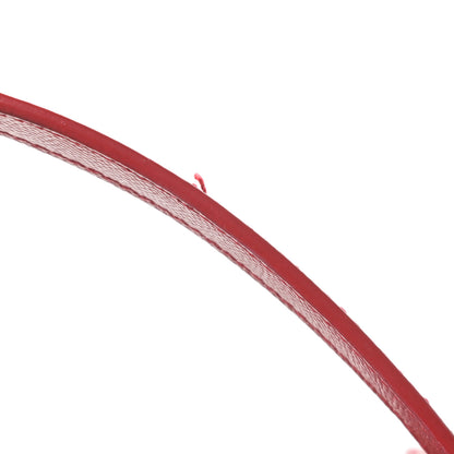 Saint Laurent Grain De Poudre Matelasse Chevron Large Monogram Satchel Lipstick Red 12 of 13