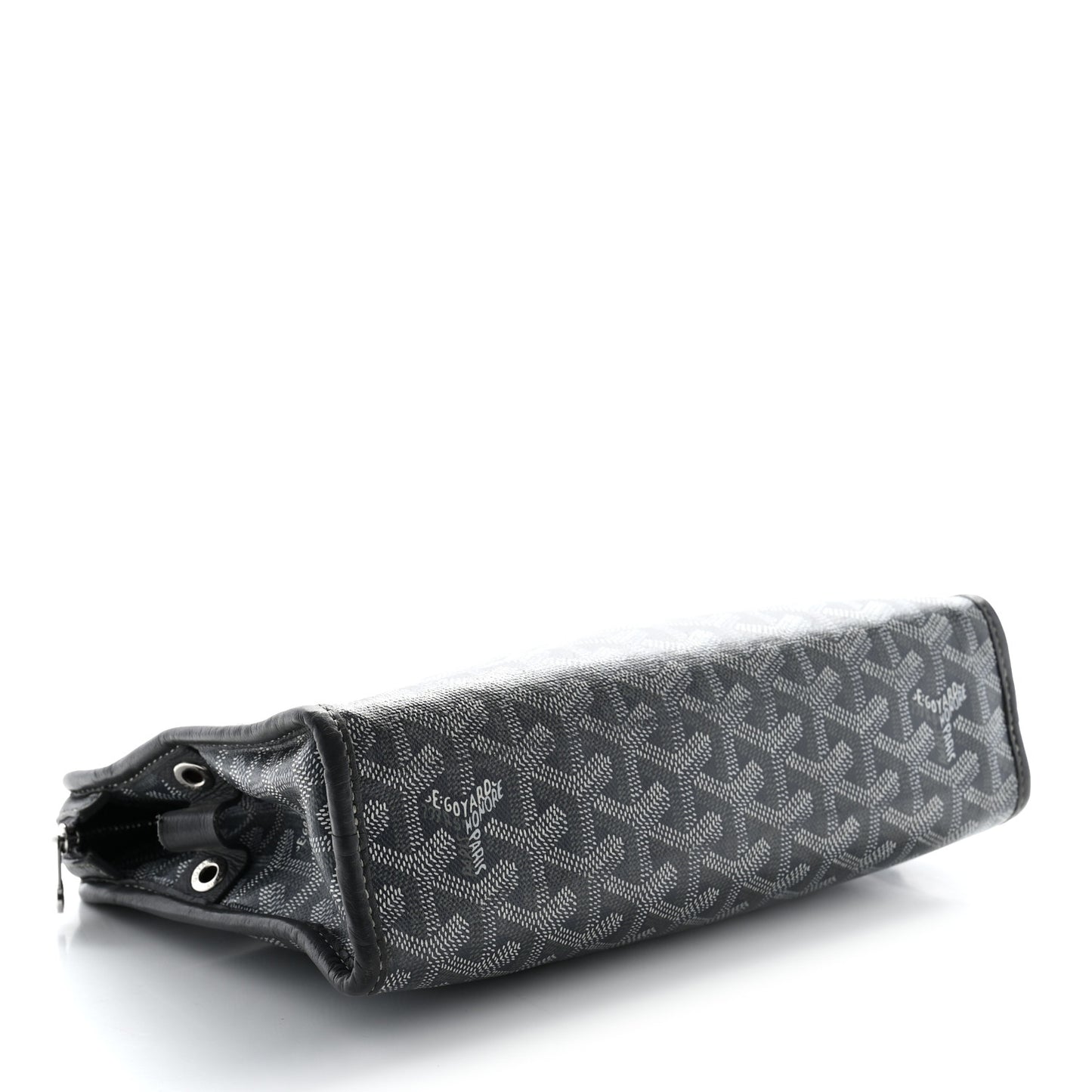 Goyardine Jouvence MM Toiletry Pouch Grey Grey