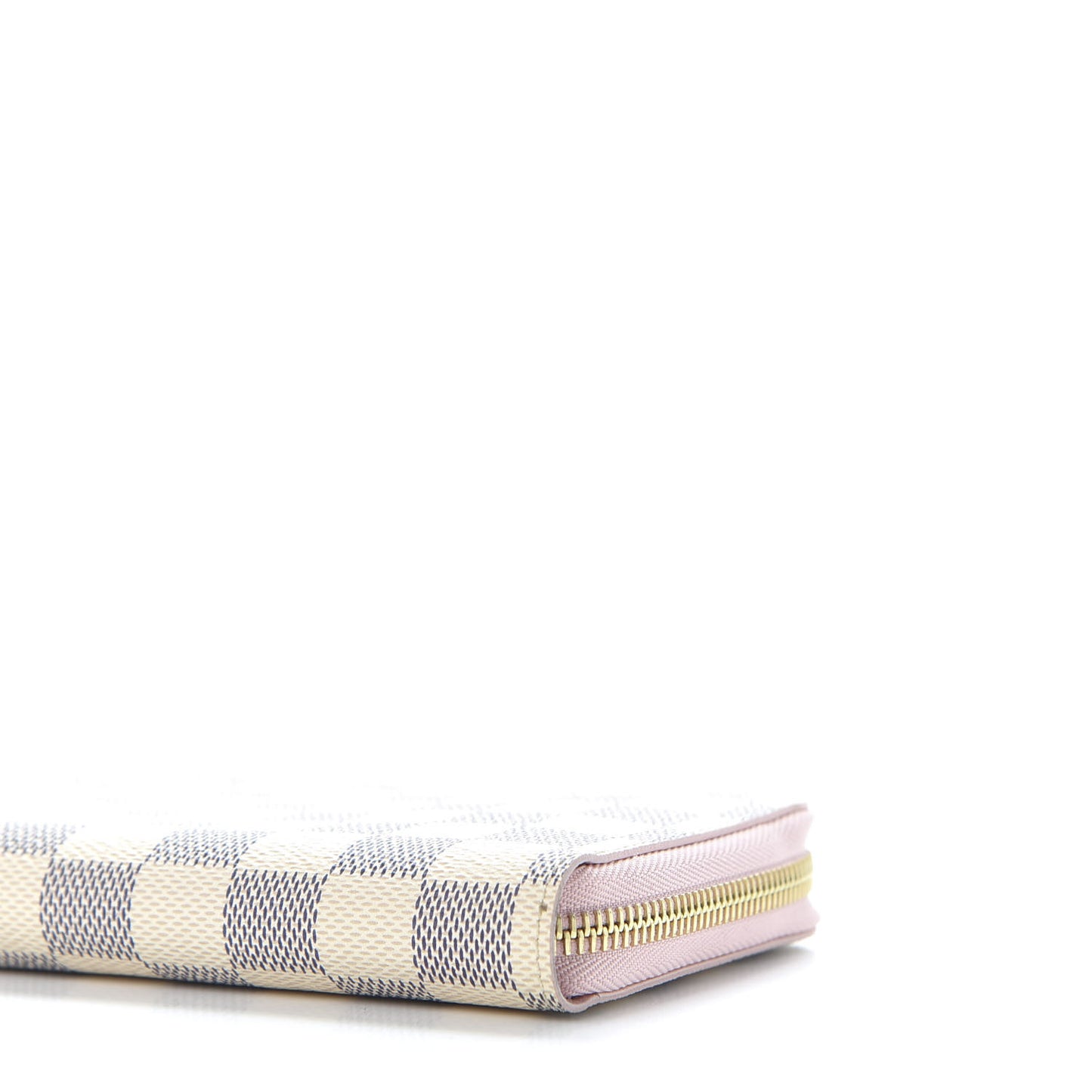 Damier Azur Zippy Wallet Rose Ballerine