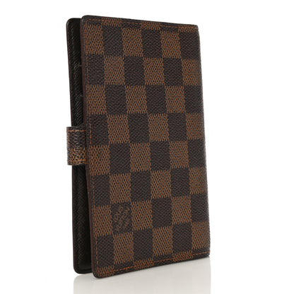 Louis Vuitton Damier Ebene Small Ring Agenda Cover 3 of 16