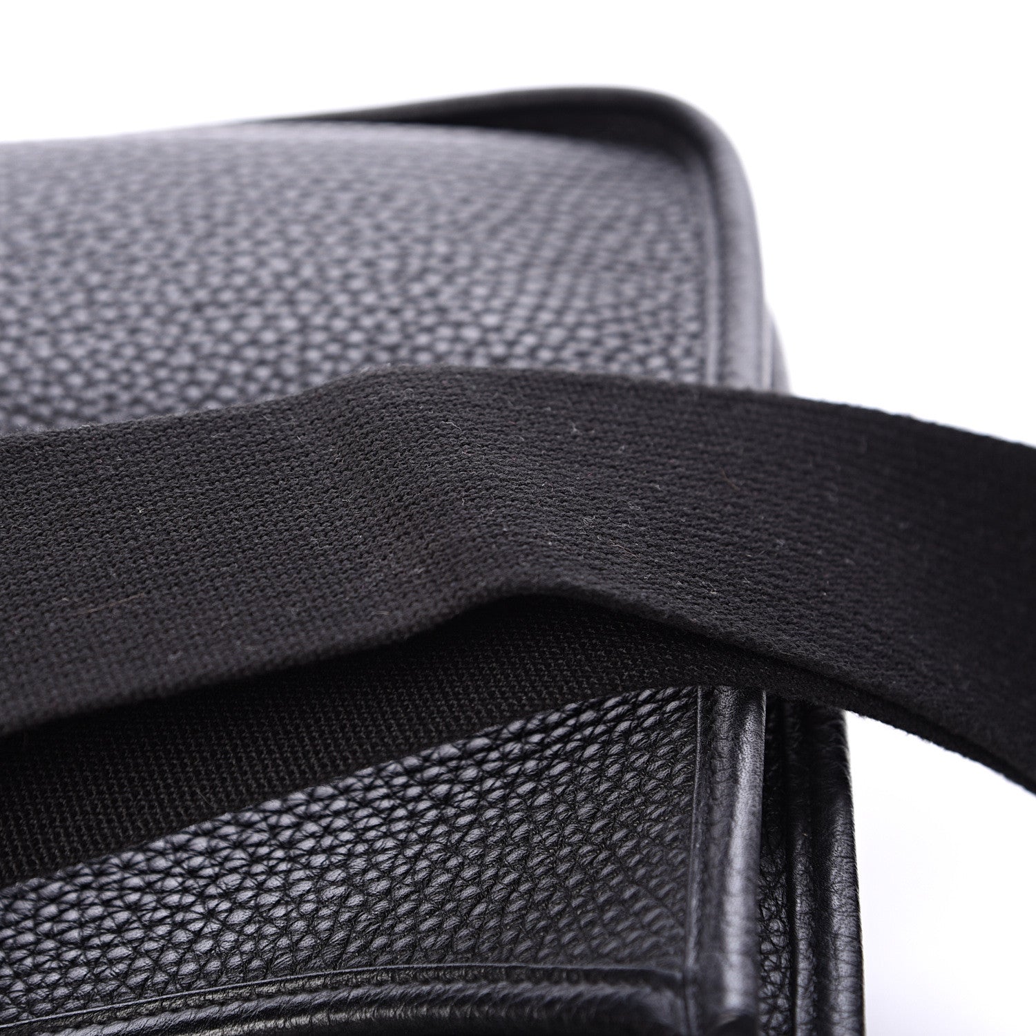 Hermes Taurillon Clemence Evelyne III PM Black 10 of 11
