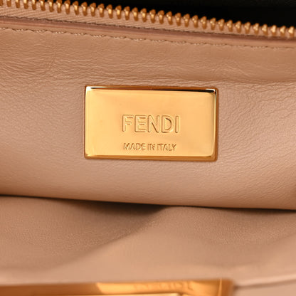 Fendi Nappa Stacked Bar Mini Peekaboo Iconic Satchel Rosa Plaster 7 of 11