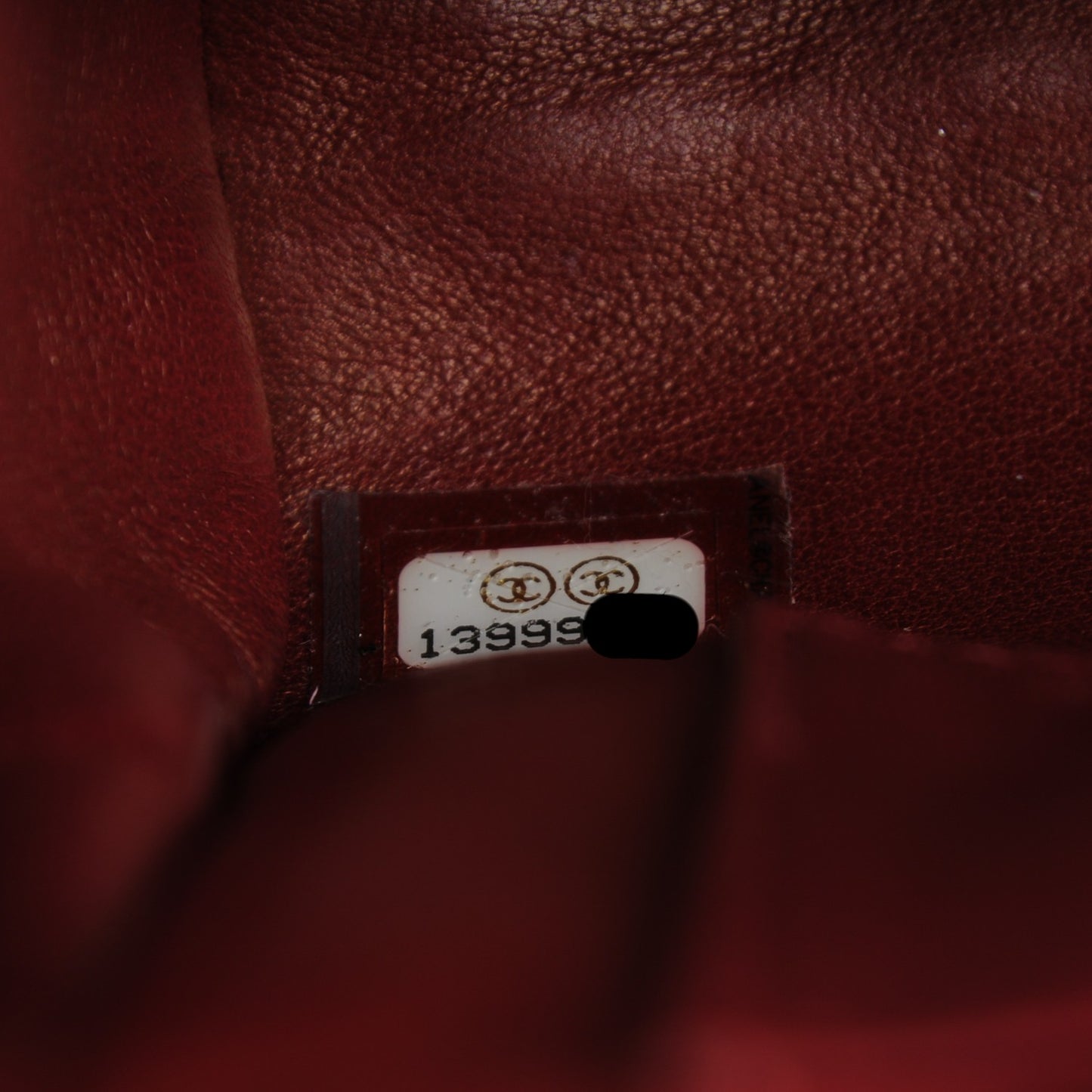 Metallic Python Soho Tassel Medium Flap Red