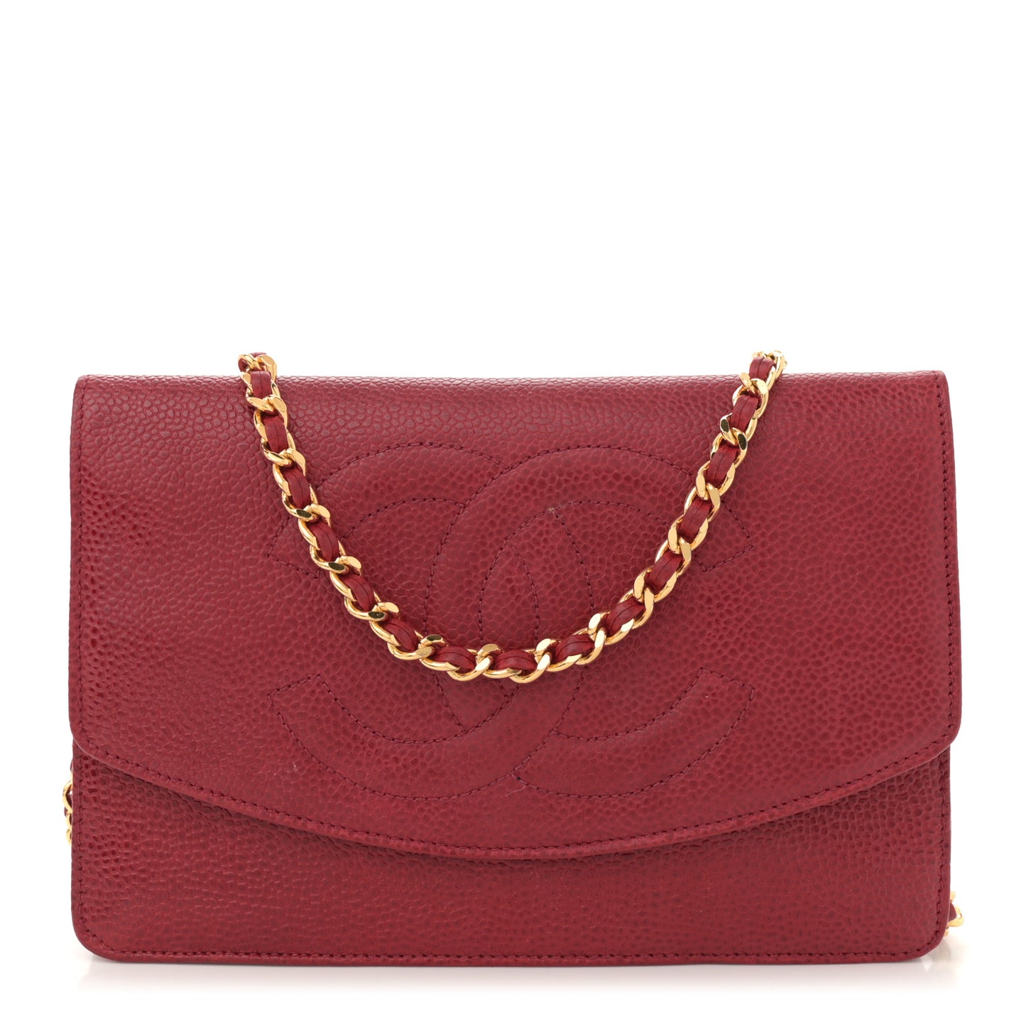 Caviar Timeless CC Wallet On Chain WOC Red