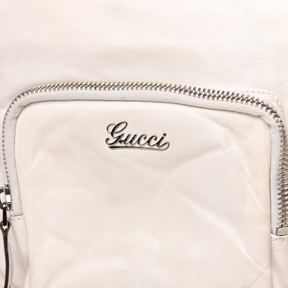 Gucci Calfskin Top Handle Tote White 19 of 21