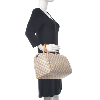 Louis Vuitton Damier Azur Speedy 30 2 of 12