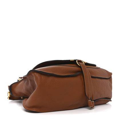 Chloe Calfskin Medium Marcie Satchel Tan 4 of 9