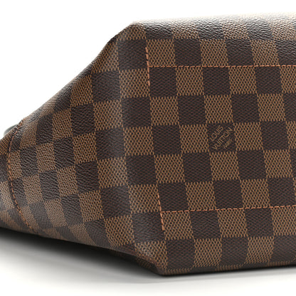 Louis Vuitton Damier Ebene Belmont MM Black 7 of 8