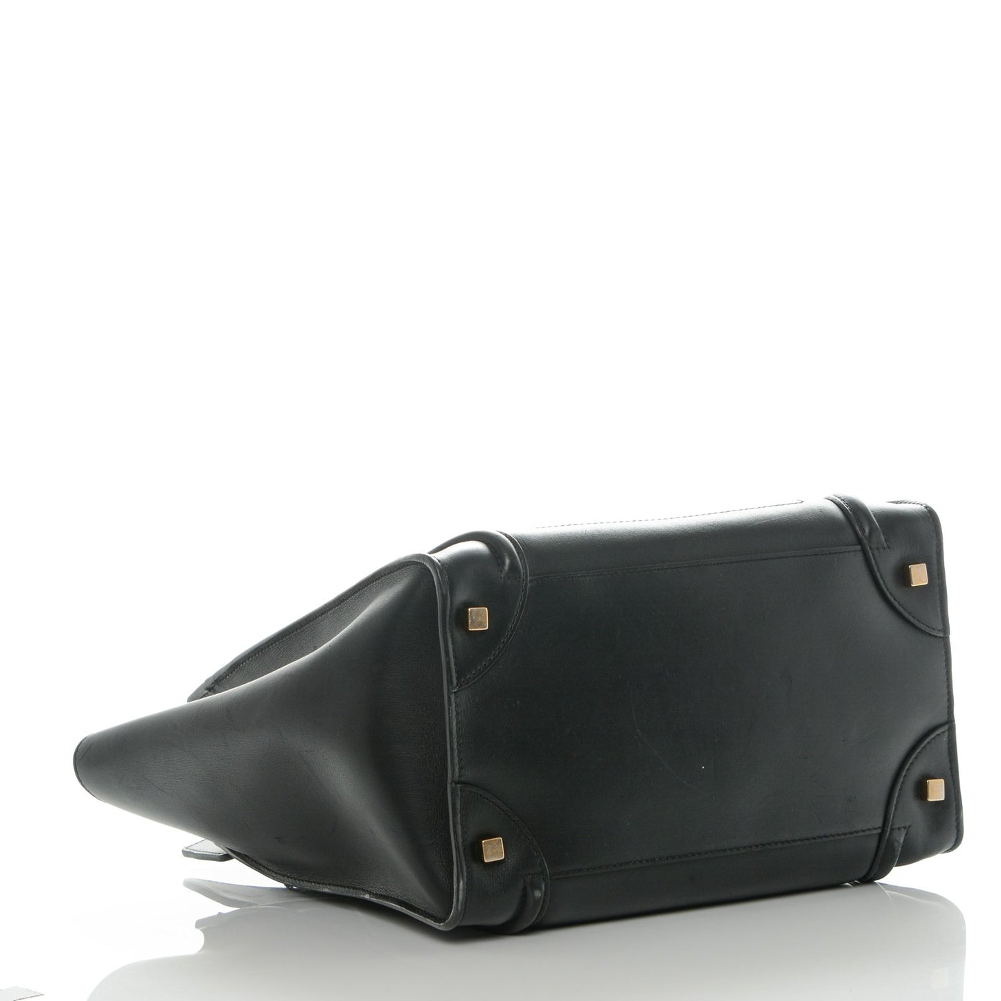Smooth Calfskin Mini Luggage Black